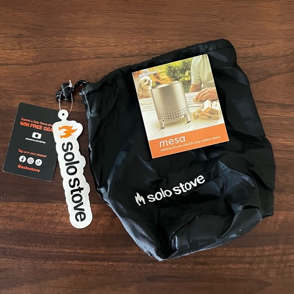 Solo Stove Mesa Stainless Steel Tabletop Firepit - Picture 5 of 7